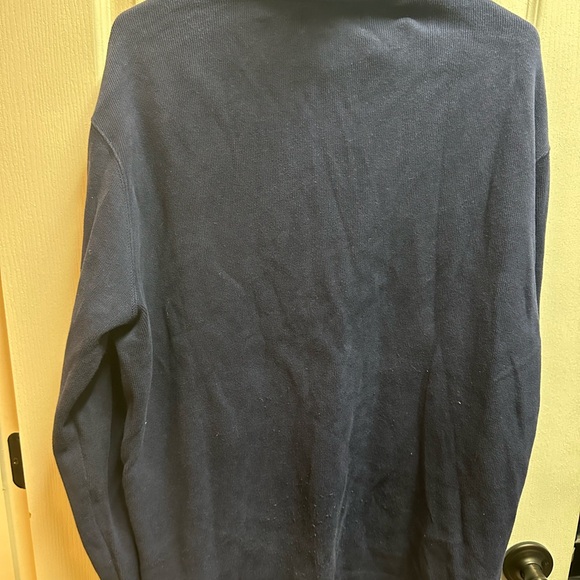 Ralph Lauren men's sweater with half zipper size L pre owned # 583 - Picture 3 of 3